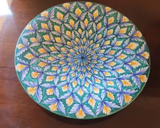 Majolica Plate 