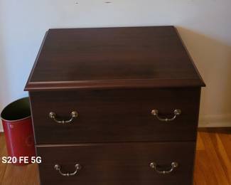 Wood Filing Cabinet