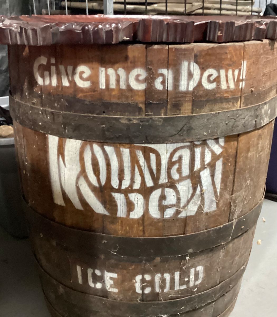 Mountain Dew Barrell