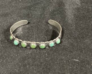 Sterling and Turquoise Bracelet 
