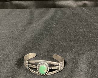 Sterling and Turquoise Bracelet 