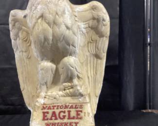 1940's National's Eagle Whiskey Bar Display 