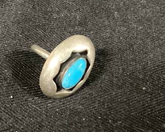Sterling and Turquoise Ring 