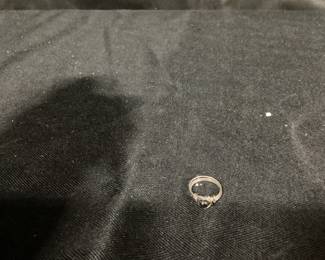 Sterling and Hematite Ring