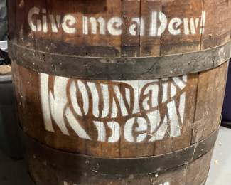 Mountain Dew Barrell