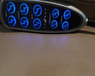 Controls for LaZboy recliner