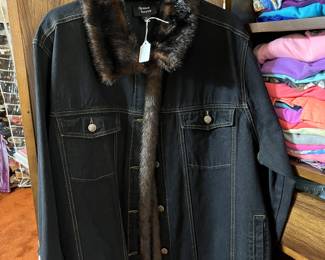 Designer jackets, Dennis Basso, Bob Mackie and others