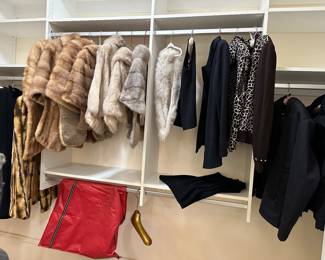 Ladies furs & accessories, St John and winter accessories 