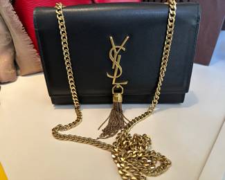 YSL leather bag $600