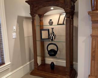 Hooker etagere with lighting