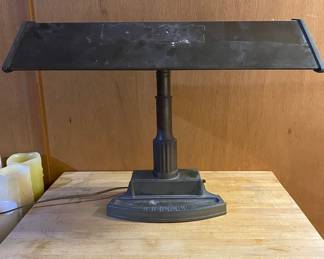 Industrial desk lamp
