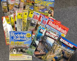 many more Railroad magazines not pictured 