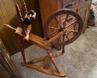 Antique Spinning Wheel