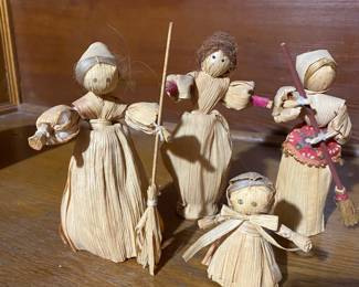 Handmade Corn Husk Dolls