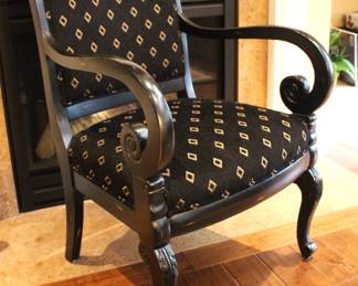 Black Flexsteel Armchair.                                                                 BUY IT NOW!   $275.00                                                                    25" W x 29" D x 40 1/2" H.