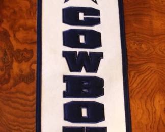 Dallas Cowboys 1996 Super Bowl banner.  
