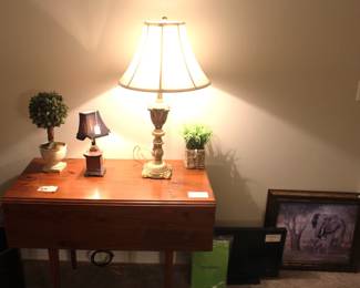 Drop leaf table and more.  