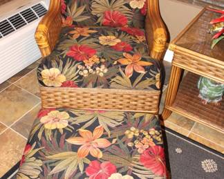 Pair of Braxton Culler Chairs w/Ottoman.                                       BUY IT NOW!  $400.00