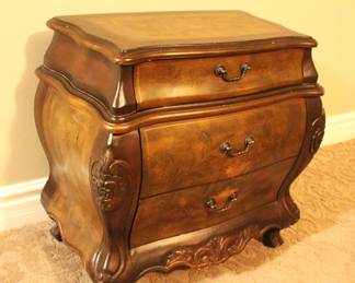 Pair of Bombay Chests.                                                                                             BUY IT NOW!  $175.00  Each.                                                                  27" W x 16 1/2" D x 28" H.    