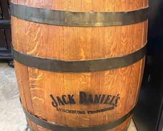 Jack Daniels Whiskey Barrel Signed by Master Distiller.