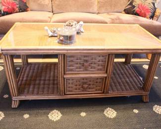Braxton Culler Glass Top Coffee Table.                                            BUY IT NOW!  $200.00