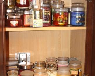 Candles, candles and more candles.  