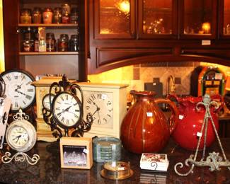 We have clocks, coasters, candles and more.  