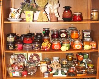 Candles, candles and more candles.