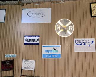 Metal signs