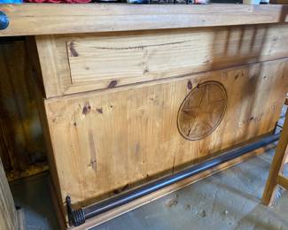 Rustic Wood bar