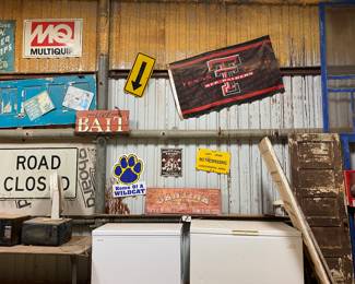 Deep freezers, Doors & more signs