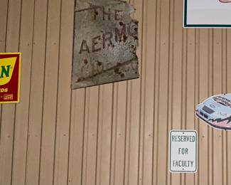 Metal signs