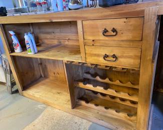Rustic Wood bar