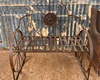 Cast Iron Patio Bench