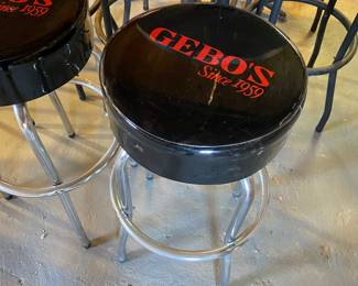 Gebo's Shop stools