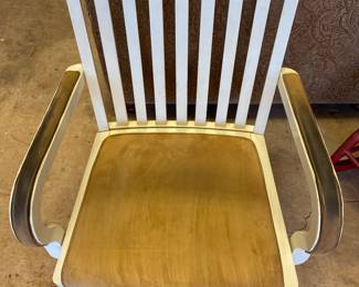 Wood office chair