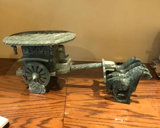 Jade drawn carriage
