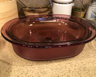 Cranberry Baking dish