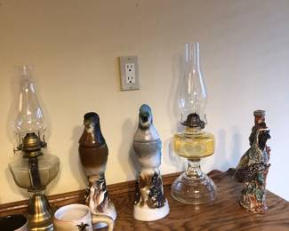 Vintage Whiskey Bottles 