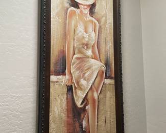 Large Framed Canvas Print