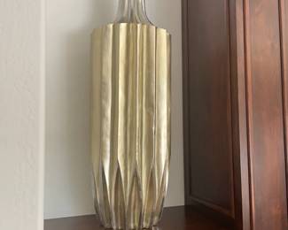 Large Gold and Silver Vase - there's 2