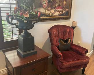 Antique Wingback Chair