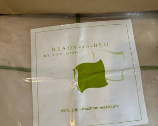 Ann Gish Silk Bedding