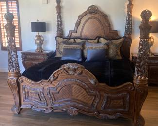 Michael Amini King Bed