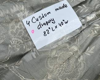 Custom Made Drapes / Curtains