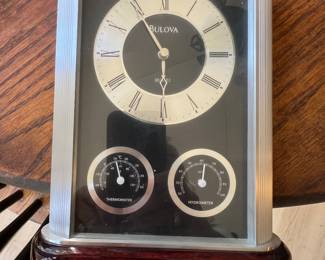 Bulova mantle clock 