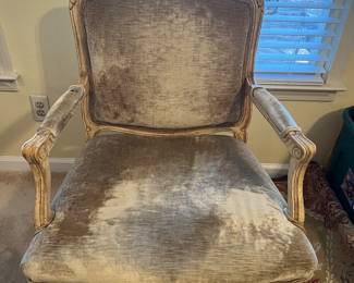 Upholstered side chair