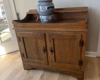 Vintage wood sideboard 
