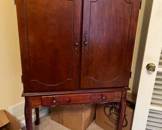 Small armoire/media cabinet 