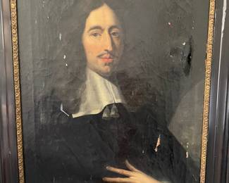 Portrait of Johan de Witt, Grand Pensionary of Holland. After Jan de Baen. Oil on Canvas 1625-1672. Reference Rijksmuseum. 31x391/2. Price $4500